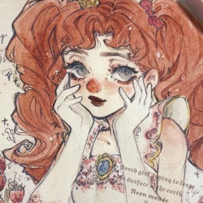 女生头像漫画高冷