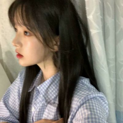 美女图片真人清新头像