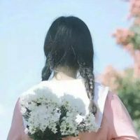 qq头像女生背影晚霞