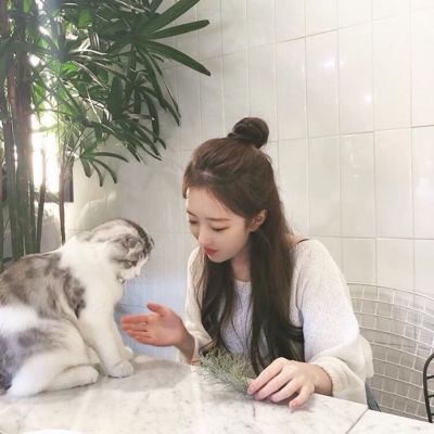 女生猫娘头像可爱