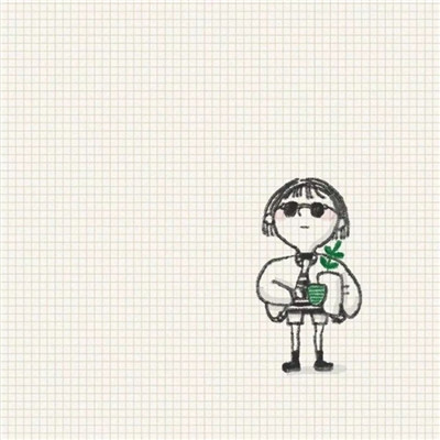森系头像手绘无水印