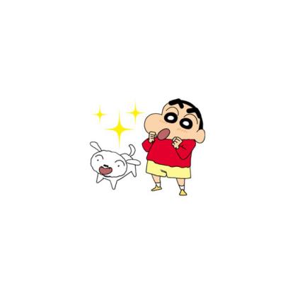蜡笔小新高清搞怪头像