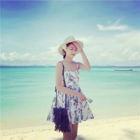qq头像女生背影蓝色系