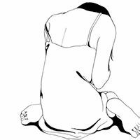 微信头像图片背影女