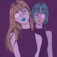 动漫少女头像二次元