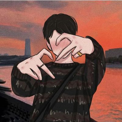简单头像小图案情侣