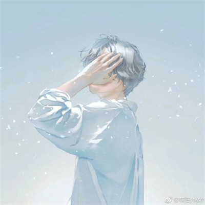 动漫头像男伤感