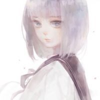 头像女动漫手绘小清新