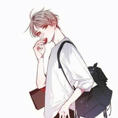 阳光帅气男生头像动漫