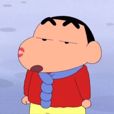 头像蜡笔小新搞怪头像