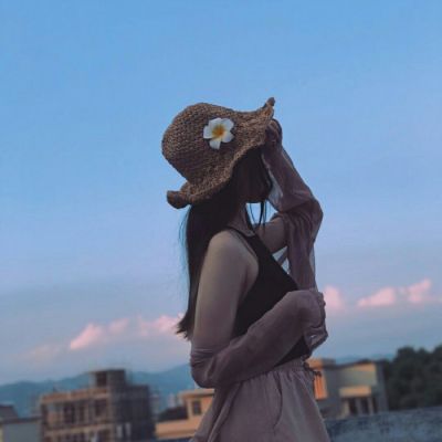 简单的头像 背影女