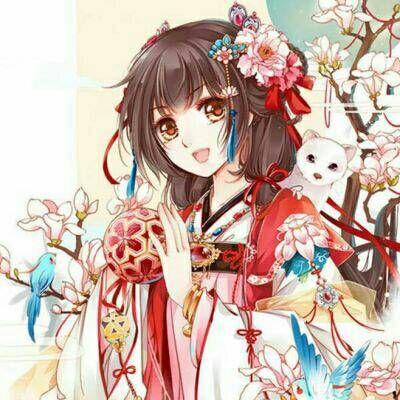 优雅头像女动漫