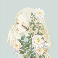 女头像ins高级质感手绘