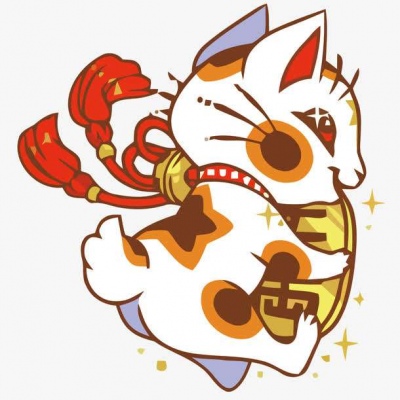 招财猫头像女