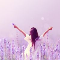 头像图片女生小清新风景