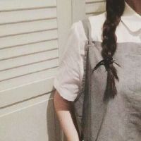 部位女头像锁骨露肩
