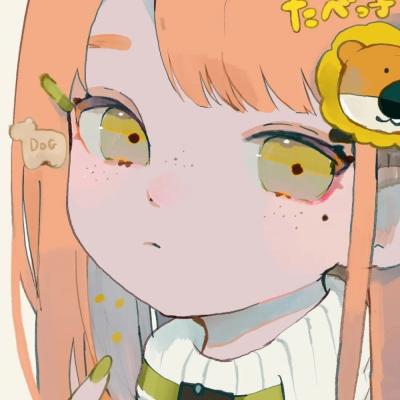 女生头像背影手绘