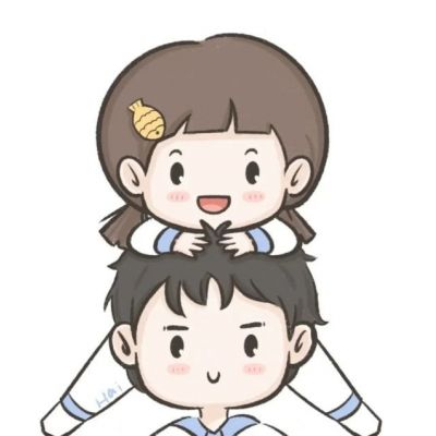 情侣头像一男一女情头2023可爱