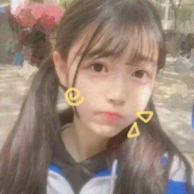 女生卡通头像清新风