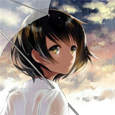 头像卡通高冷女生