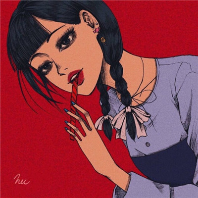 漫画头像 女生 冷酷 高冷