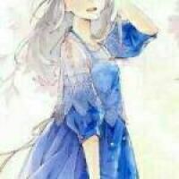 绝美头像女生动漫蓝色系