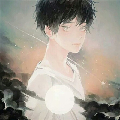 高冷孤僻动漫男头像