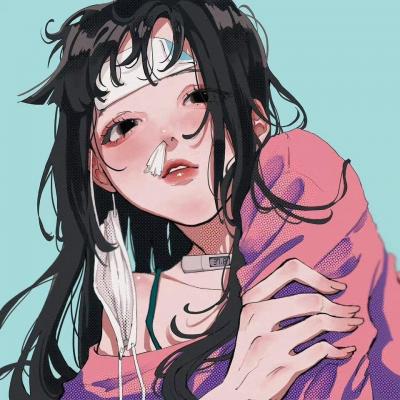可爱头像卡通动漫女