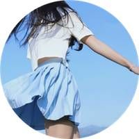 可爱圆形头像