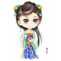 花与隐匿之乌头像q版