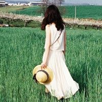 ins森系头像女生