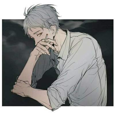 分手头像男生伤感动漫心碎