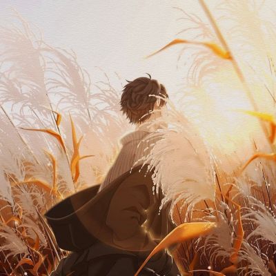 动漫头像高冷男 侧脸