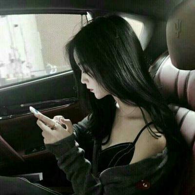 女生头像侧脸霸气伤感