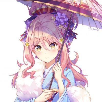 高清头像动漫女拖脸