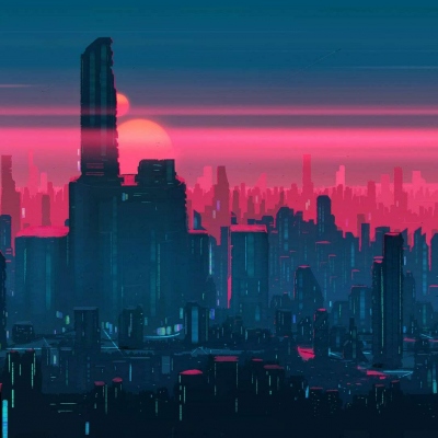 动漫头像风景