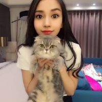 网络女神的头像水印怎么弄