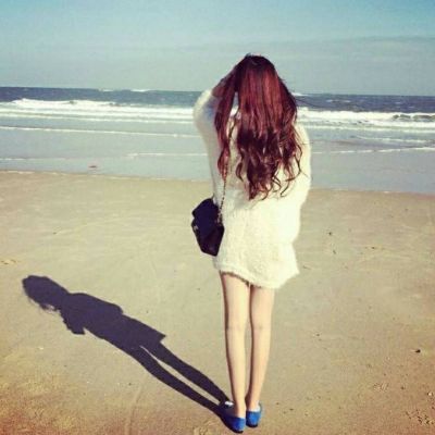 性感背影微信头像女