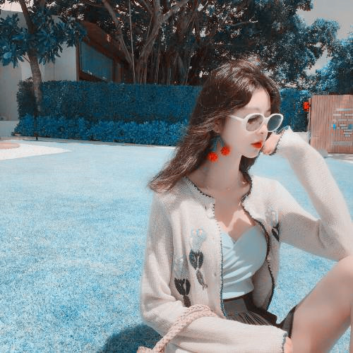 简单头像女
