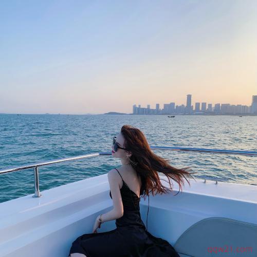 微信头像海边背影唯美