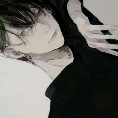 高冷男生头像动漫沉默
