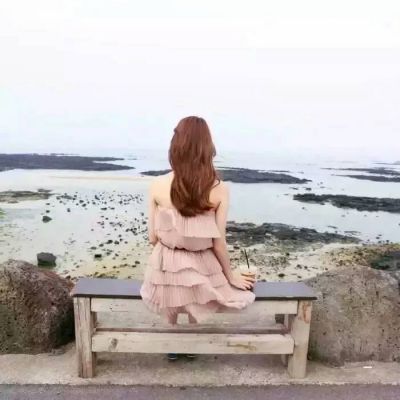 成熟头像女图片背影