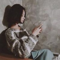 干净森系女生头像