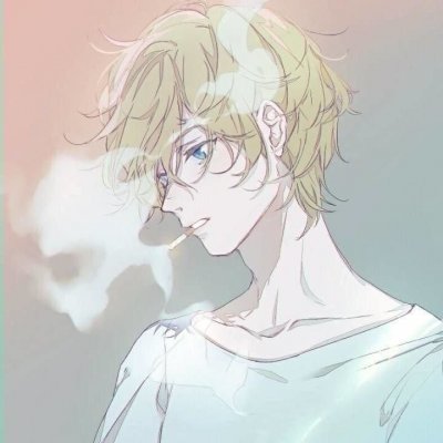 黑暗男生头像动漫帅气