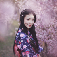 qq头像女生小清新侧脸
