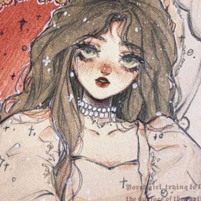 女生漫画头像梦幻