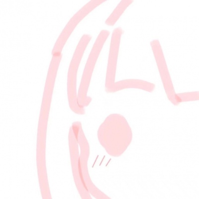简笔画头像卡通女