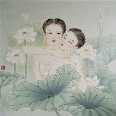 雕塑头像作品素描