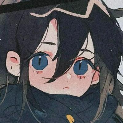 女生头像背影手绘