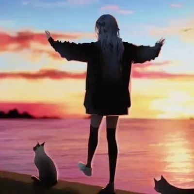 头像卡通女生高冷